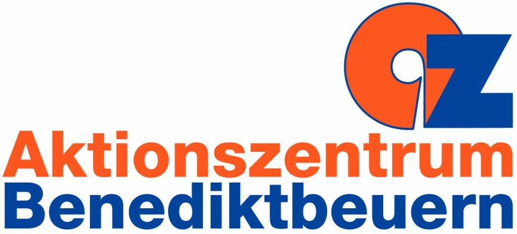 AZ Logo mit Schrift CMYK_Aktionszentrum Beneditkbeuern